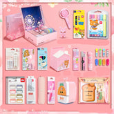 School Ready Bundle: Shoulder Backpack, Stationery Set, and Mini Fan